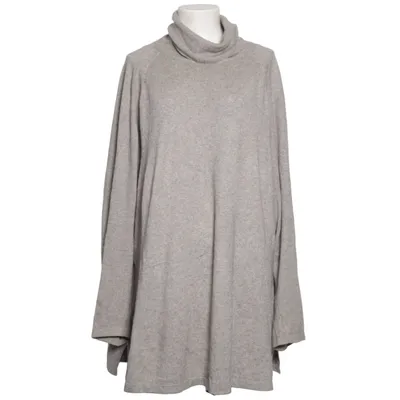 Turtleneck (Gray) from Selection by Ulla Popken Cashmere, Silk