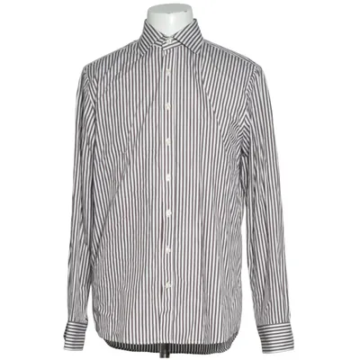 Shirt (Zwart, Wit) van Oscar Jacobson Katoen