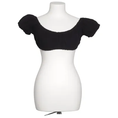 Crop top (Svart) från Mocha Ekologisk bomull