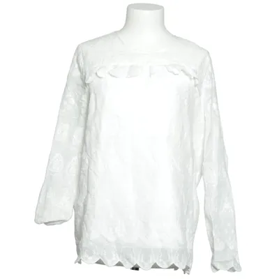 Blus (Vit) från Intropia Bomull, Polyester