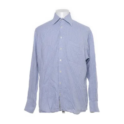 Shirt (Blue, White) from Allan Clark Cotton