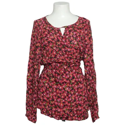 Slå-om bluse (Sort, Pink, Flerfarvet) fra Capsule Viscose