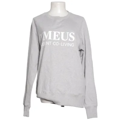 Sweatshirt (Gris) de Pure Waste Coton recyclé, Polyester recyclé