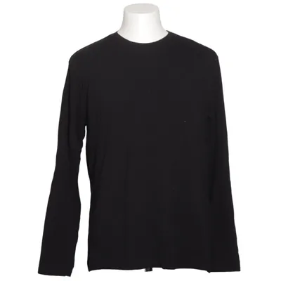 T-shirt à manches longues (Noir) de H&M Coton, Élasthane