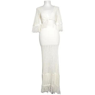 Dress (Beige) from Michael Costello x Revolve