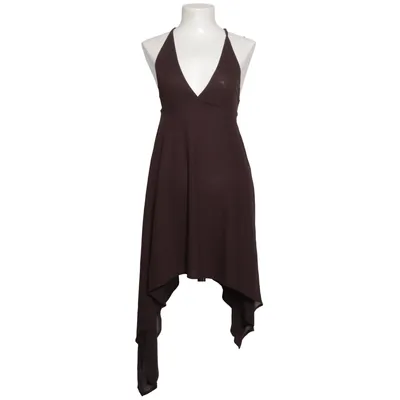 Halterneckklänning (Brun) från Zara Polyester