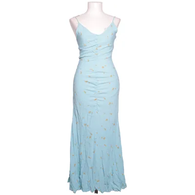 Långklänning (Blå, Gul) från Adoore Viskos