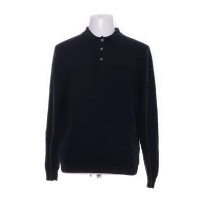 Rugby shirt (Blauw) van Massimo Dutti Kasjmier, Wol