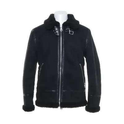 Shearlingjakke (Sort) fra H&M Man Polyester, Akryl, Akryl