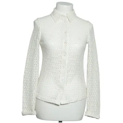 Blouse (Wit) van Weekday Katoen, Polyester