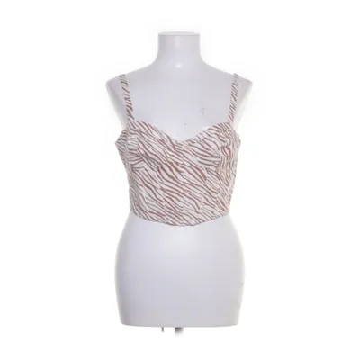 Crop top (Vit, Brun) från Zara
