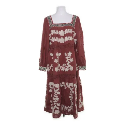 Kjole (Rød, Flerfarvet) fra Sézane Bomuld, Linned, Polyester