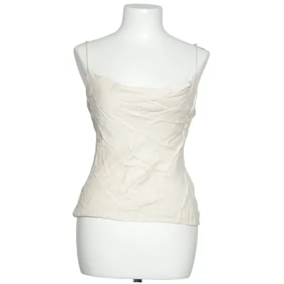Tank Top (Beige) from Zara Viscose