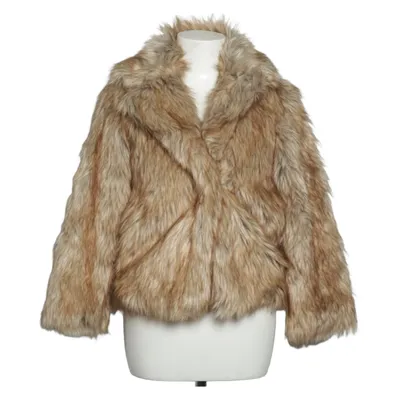 Winter jacket (Beige, Brown) from H&M Acrylic, Polyester