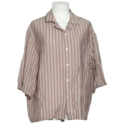 Kortärmad skjorta (Brun, Vit) från Zara