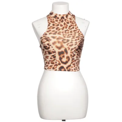 Crop top (Brun, Svart, Beige) från Rotate Elastan, Viskos