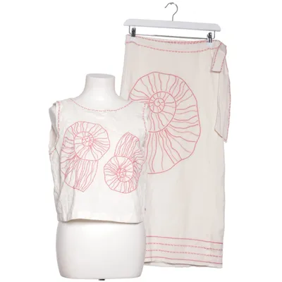 Set (Vit, Röd) från Fabienne Chapot Linne, Modal, Ekologisk bomull, Polyester