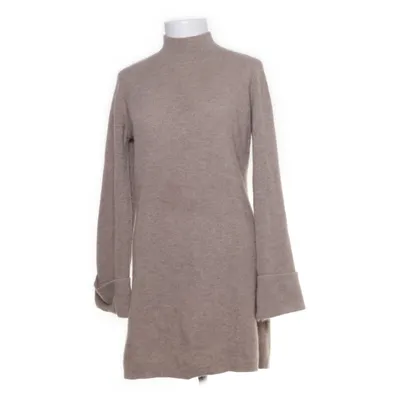 Jurk met col (Bruin) van Soft Goat Kasjmier