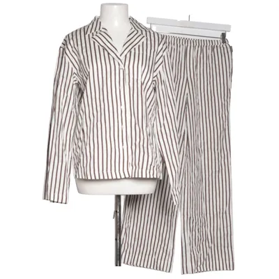 Pyjamas (Vit, Brun) från Adanola Bomull