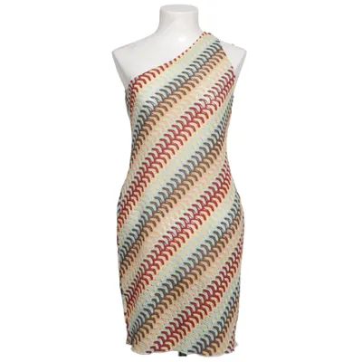 Kjole (Blå, Gul, Brun, Flerfarvet) Polyester