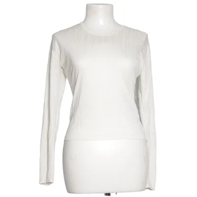 T-shirt à manches longues (Blanc) de Lands' End Soie