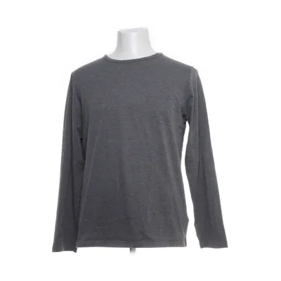 Långärmad t-shirt (Grå) från Livergy Bomull, Elastan, Polyester, Viskos