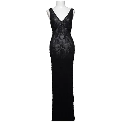 Maxi dress (Black) from Lis Bonne Atelier Elastane, Polyamide