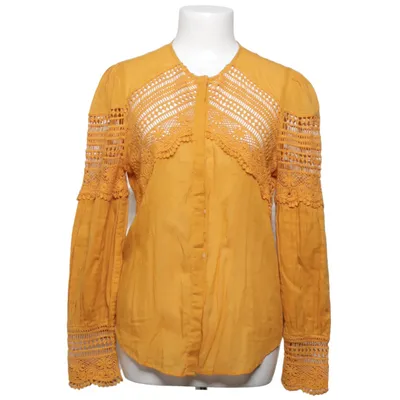 Blouse (Geel) van Mango Suit Katoen
