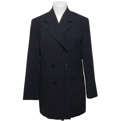 Blazer (Noir, Blanc) de Avance Creation Polyester, Viscose