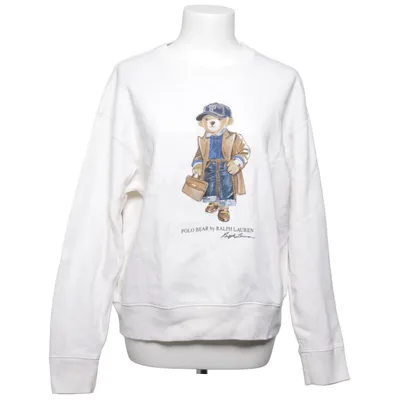 Collegetröja (Vit, Flerfärgad) från Ralph Lauren Akryl, Bomull, Polyester, Ull