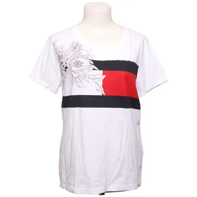 T-shirt (Hvid, Rød, Blå) fra Tommy Hilfiger Bomuld