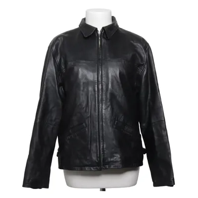 Leren jack (Zwart) van George Leer, Viscose