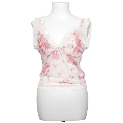 Tank Top (Pink, White, Multicolored) from Cotton On Elastane, Polyester