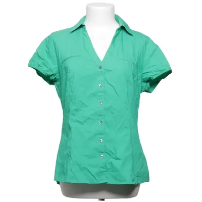 Short sleeve shirt (Green) from Express Cotton, Elastane, Polyester