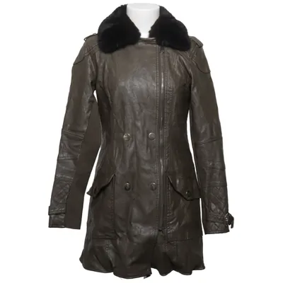 Wintermantel (Grau, Schwarz) von River Island Elasthan, Polyester, Polyurethan, Viskose