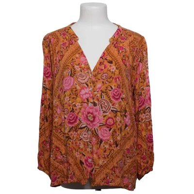 Blouse (Orange, Pink, Brown) from Spell Viscose