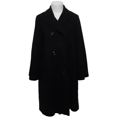Coat (Black) from Sisley Acrylic, Cotton, Nylon, Polyester, Viscose, Wool