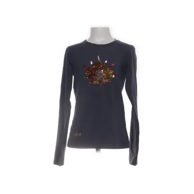 T-shirt à manches longues (Bleu, Multicolore) de Steeds Coton, Élasthane