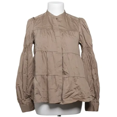 Blouse (Beige) de Leveté Room Coton, Élasthane, Polyamide