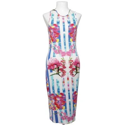 Jurk (Blauw, Wit, Meerkleurig) van Atmosphere Elastaan, Viscose