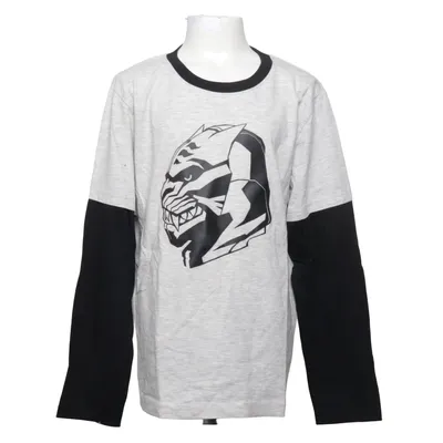 Long sleeve T-shirt (Gray, Black) from Fortnite Cotton, Viscose