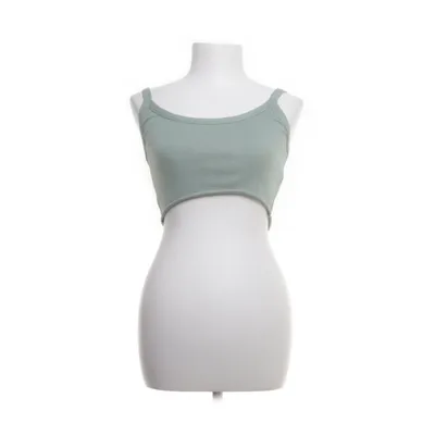 Sports tank top (Green) from Gymshark Cotton, Elastane