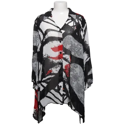 Blouse (Black, White, Red) from Chalou