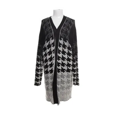 Cardigan (Black, White) from THEA 42 plus Cotton, Viscose