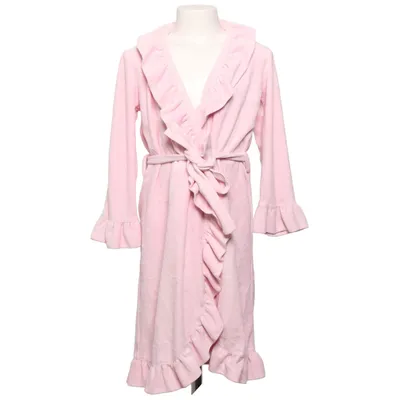 Badjas (Roze) van Vera Velour Katoen, Polyester