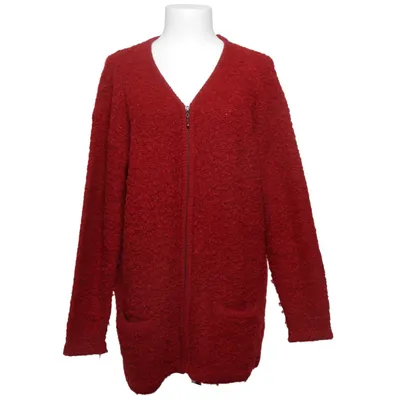 Cardigan (Red) from Casual Wear Adelsten Acrylic, Polyester, Wool