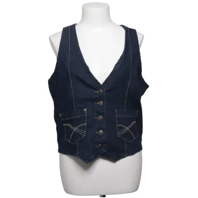 Jeansvest (Blå) fra Casual Selection Bomuld, Elastan, Polyester