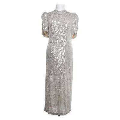 Abendkleid (Silber) von H&M Polyester, Elasthan