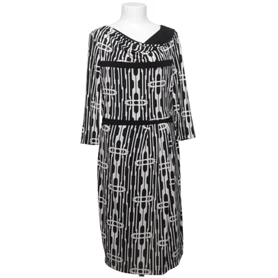 Klänning (Svart, Vit) från Mart Visser Elastan, Polyester