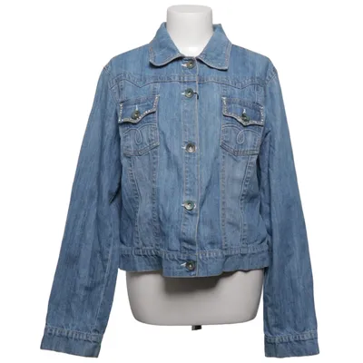 Denimjakke (Blå) fra Petrol Bomuld, Elastan